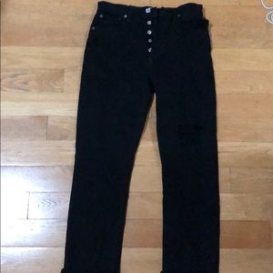 Never worn before Black Agolde Jeans